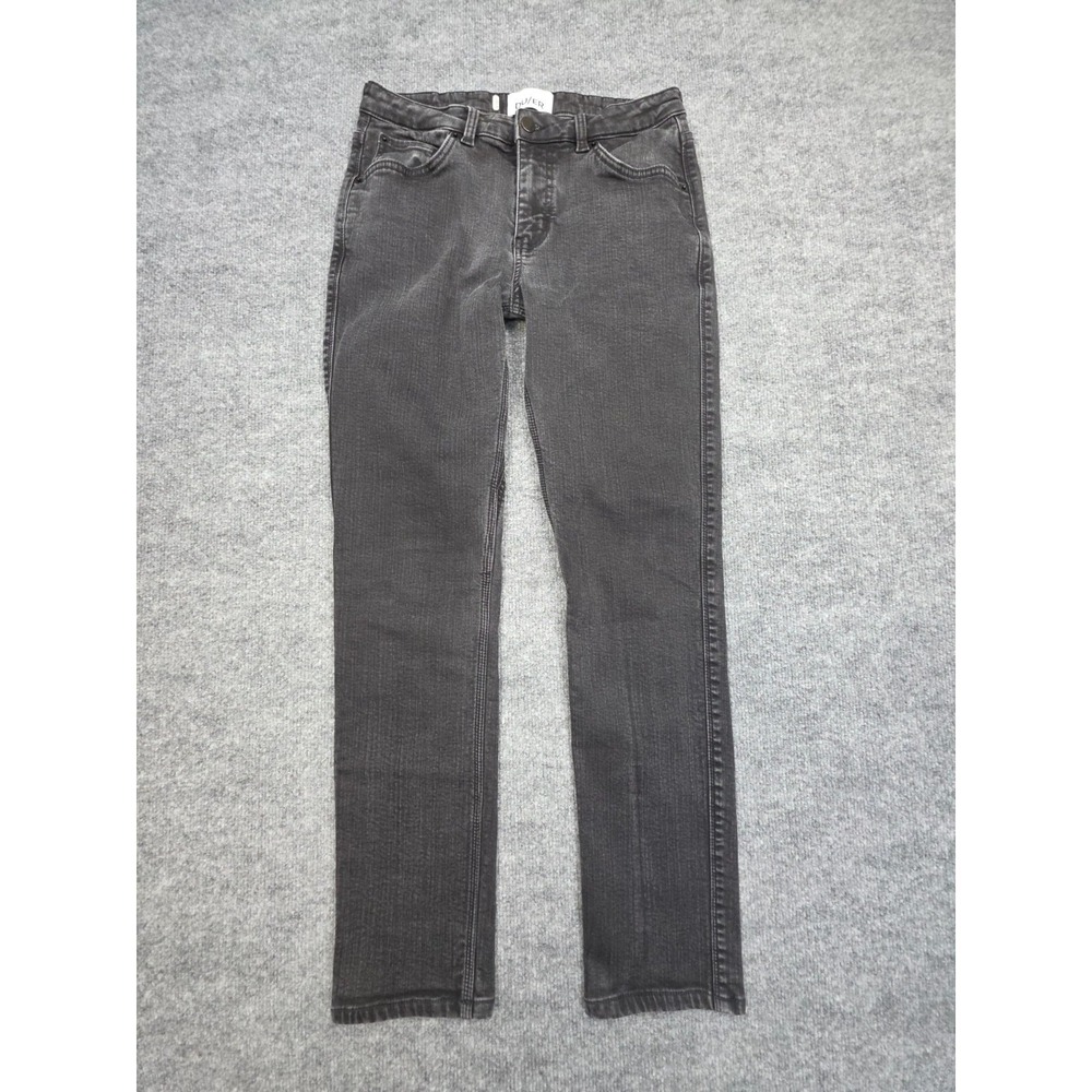 DU/ER Fireside Jeans Slim Straight Jeans Women's 29 x 32 (FITS 27x28) Black